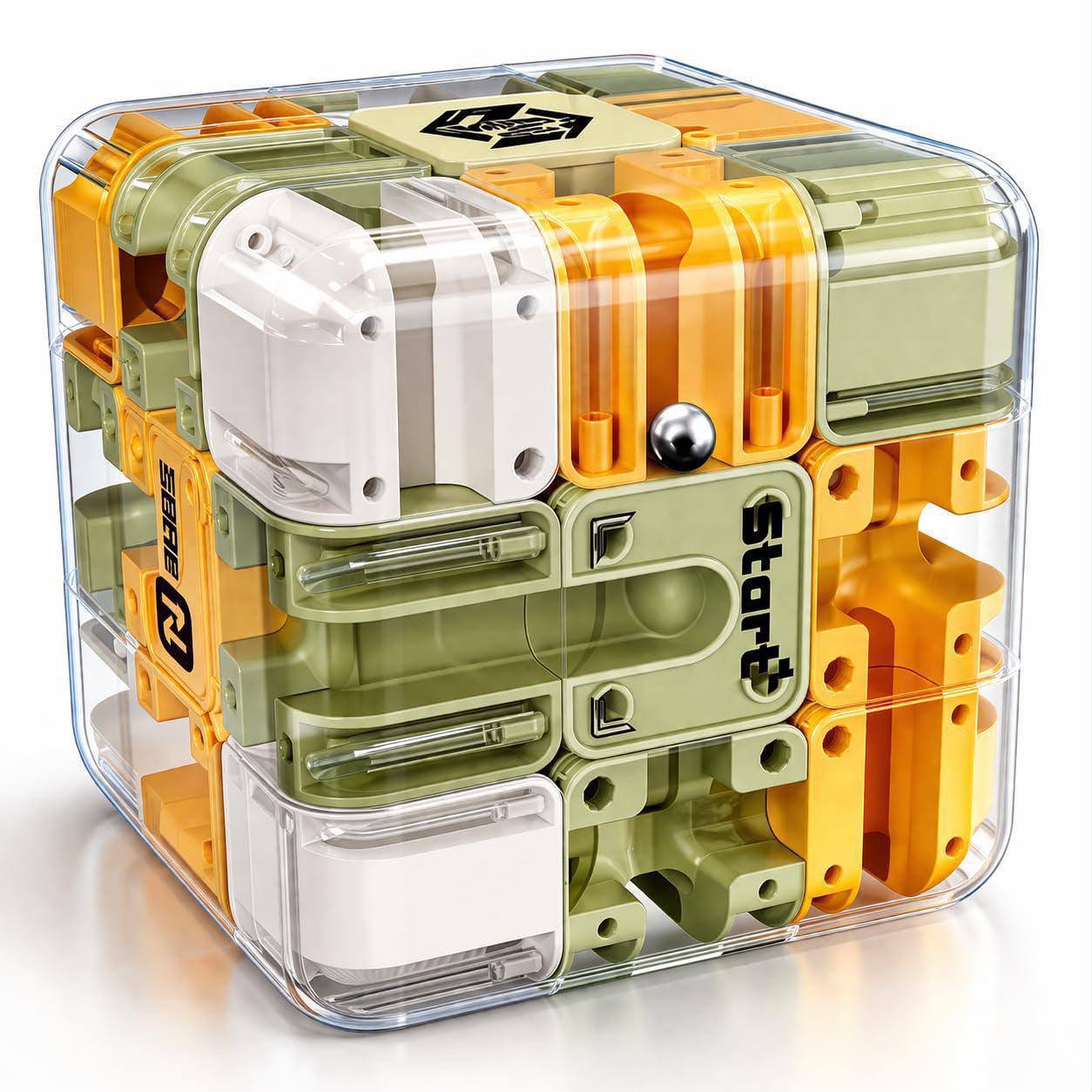 BALL ROLLING CUBE 3D